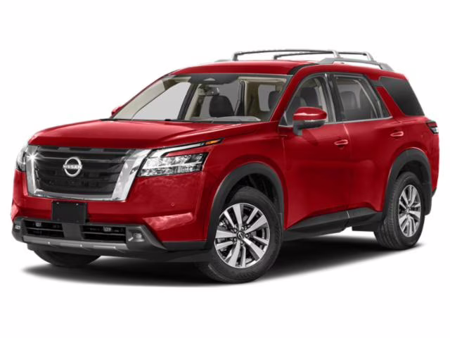 2022 Scarlet Ember Tintcoat Nissan Pathfinder SL FWD SUV