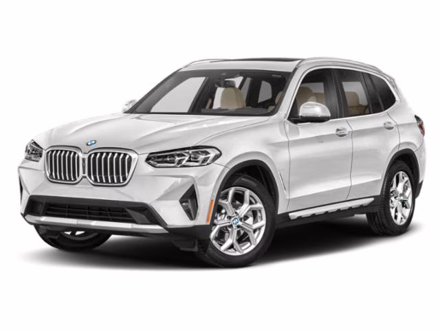 2022 White Metallic BMW X3 sDrive30i RWD SUV