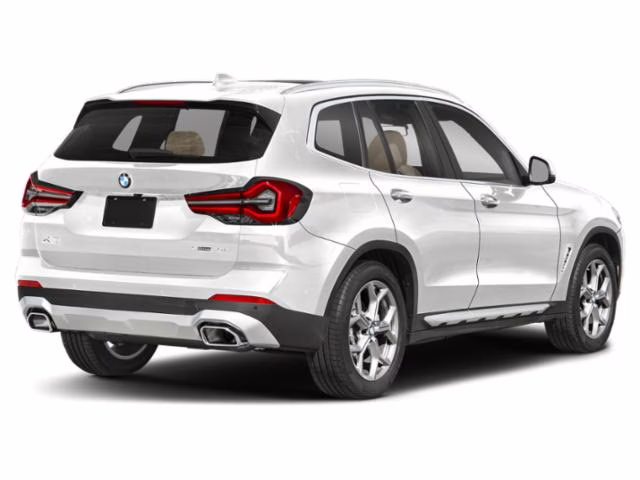2022 White Metallic BMW X3 sDrive30i RWD SUV