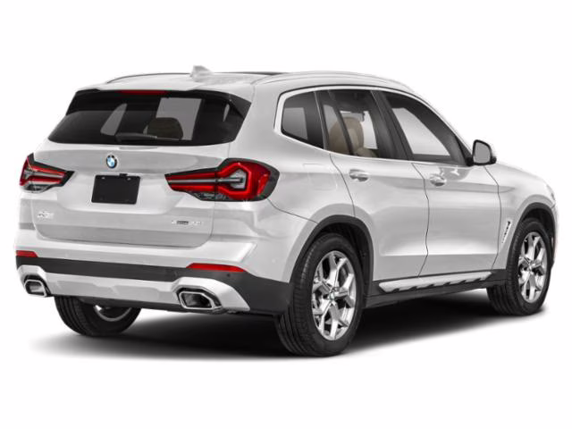 2022 White Metallic BMW X3 sDrive30i RWD SUV