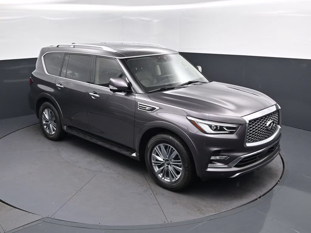 2023 Anthracite Gray INFINITI QX80 LUXE RWD SUV
