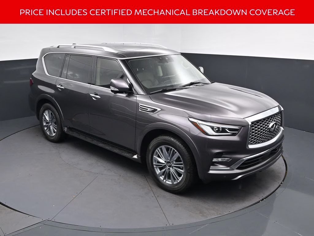 2023 Anthracite Gray INFINITI QX80 LUXE RWD SUV
