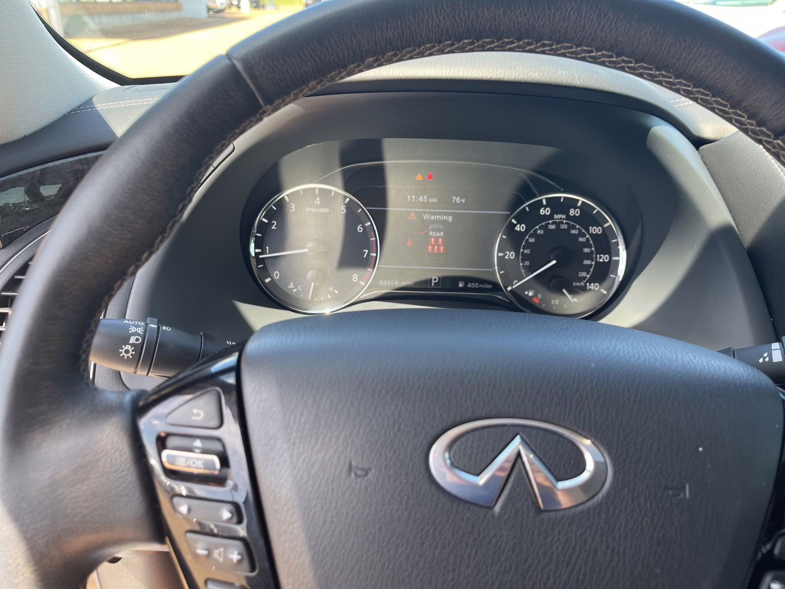 2023 Anthracite Gray INFINITI QX80 LUXE RWD SUV