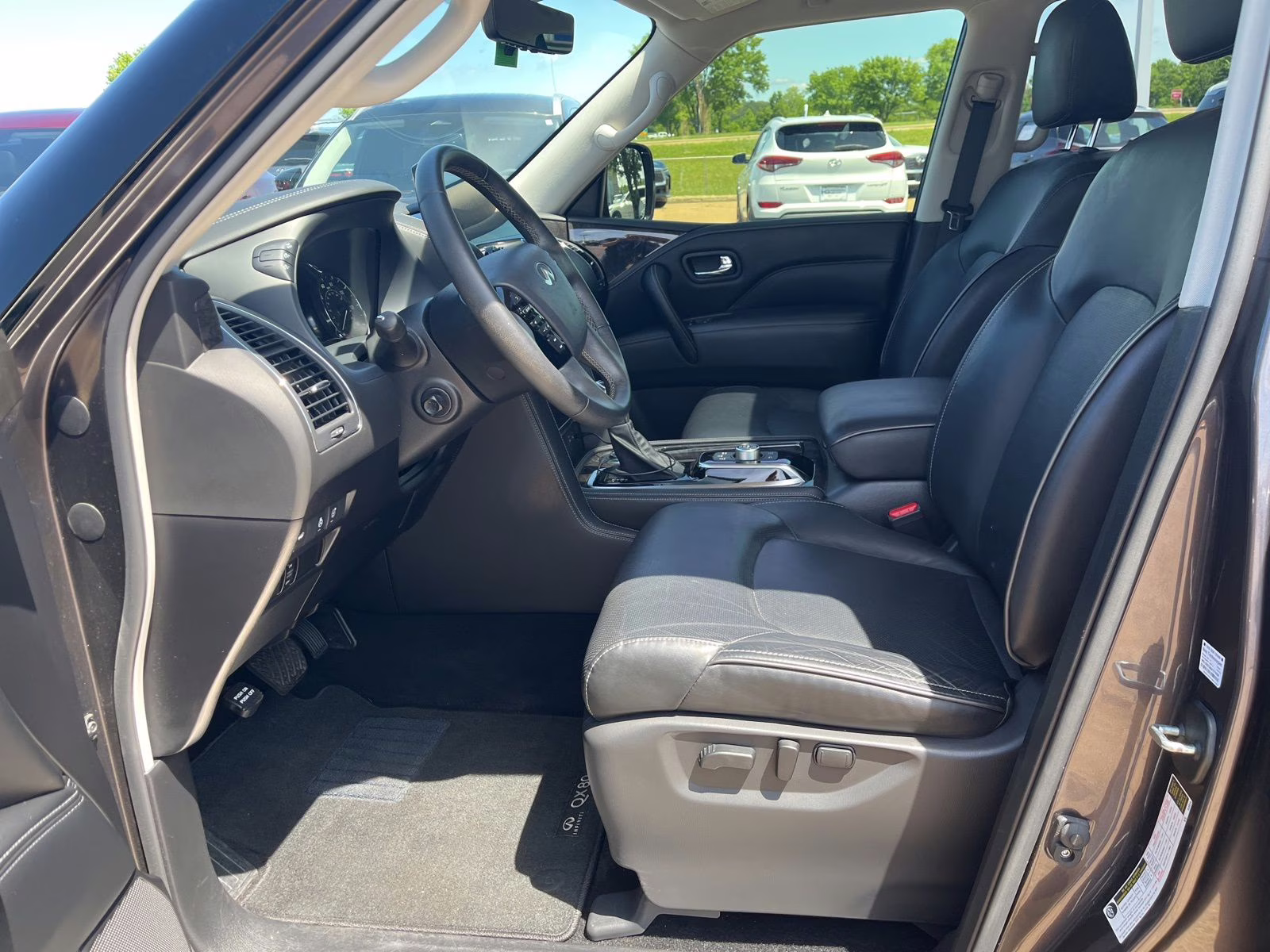 2023 Anthracite Gray INFINITI QX80 LUXE RWD SUV