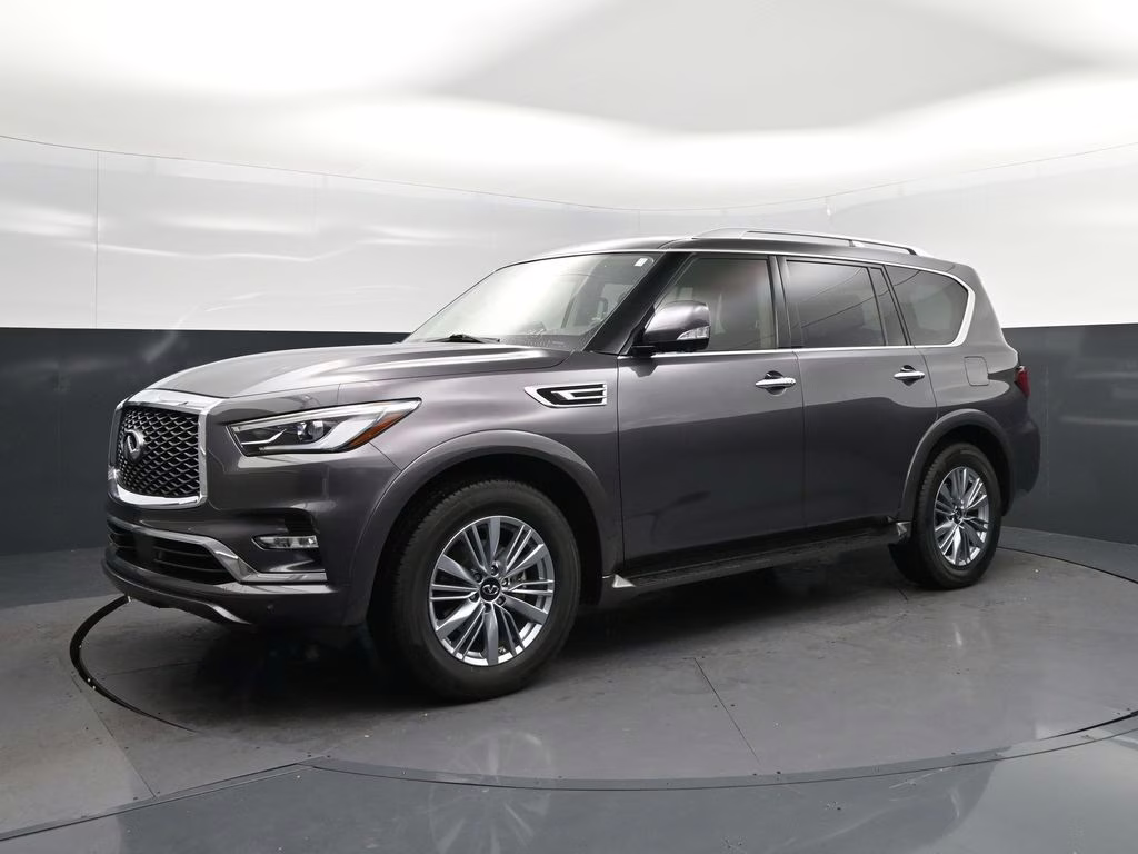 2023 Anthracite Gray INFINITI QX80 LUXE RWD SUV