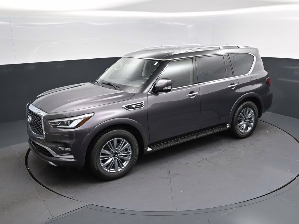 2023 Anthracite Gray INFINITI QX80 LUXE RWD SUV