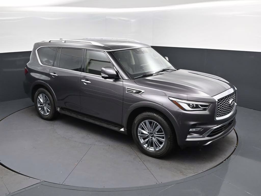2023 Anthracite Gray INFINITI QX80 LUXE RWD SUV