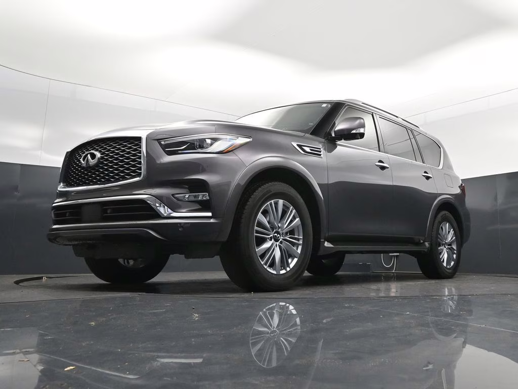 2023 Anthracite Gray INFINITI QX80 LUXE RWD SUV