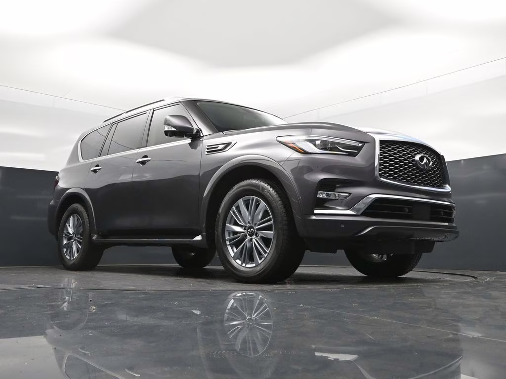 2023 Anthracite Gray INFINITI QX80 LUXE RWD SUV