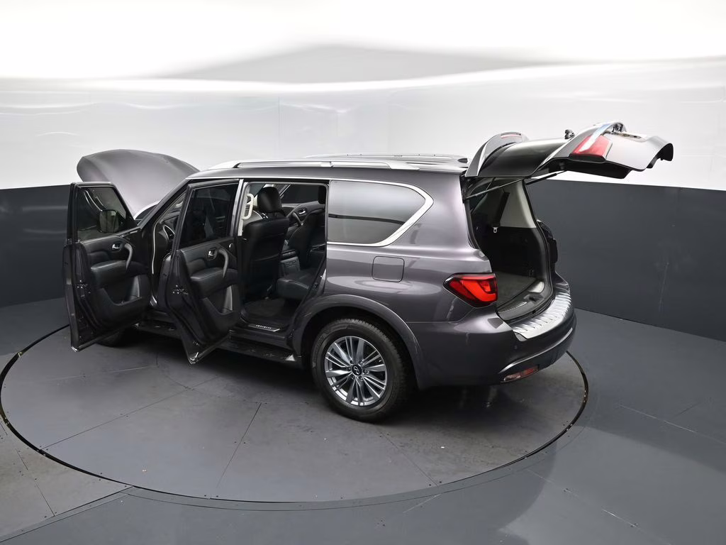 2023 Anthracite Gray INFINITI QX80 LUXE RWD SUV