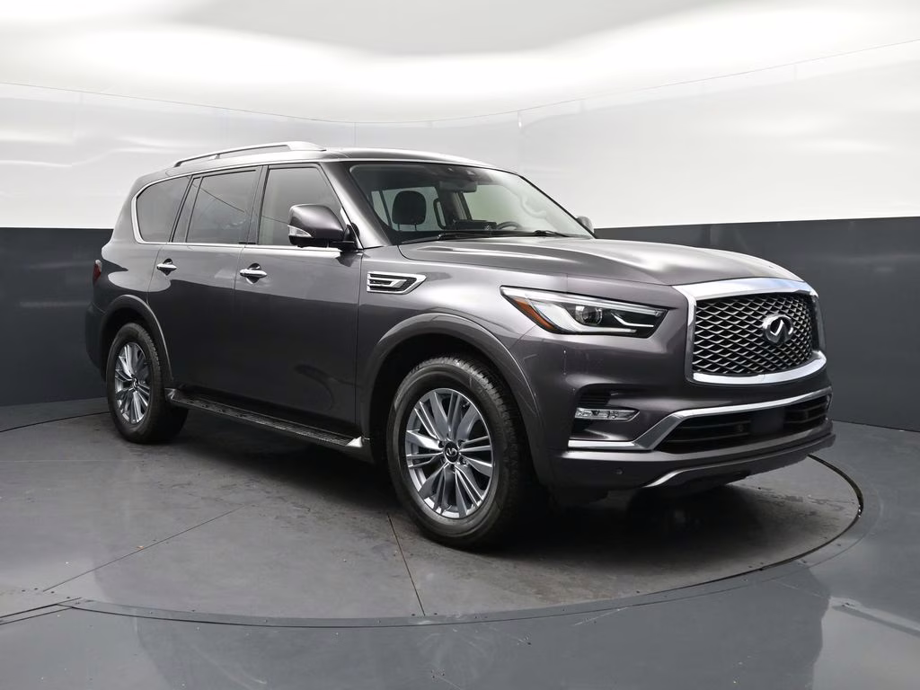 2023 Anthracite Gray INFINITI QX80 LUXE RWD SUV