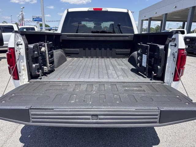 2015 White Platinum Clearcoat Metallic Ford F-150 Platinum RWD Truck