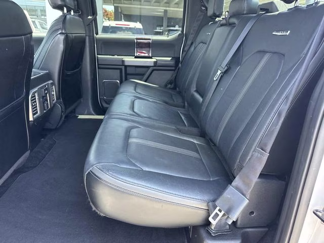 2015 White Platinum Clearcoat Metallic Ford F-150 Platinum RWD Truck