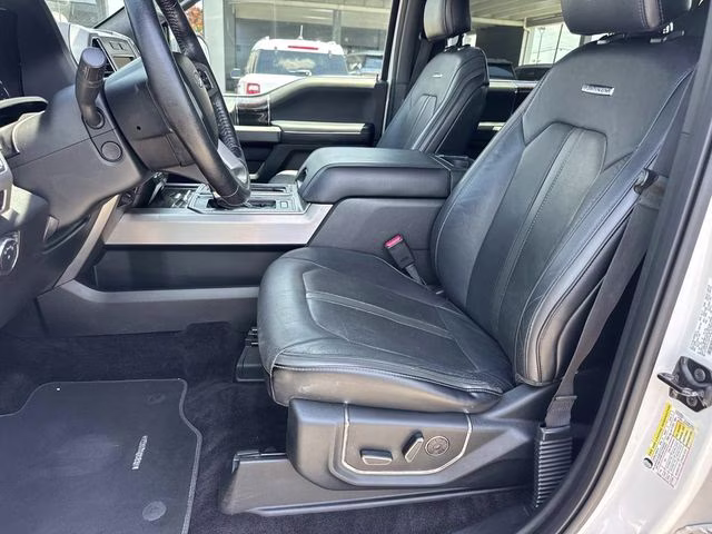 2015 White Platinum Clearcoat Metallic Ford F-150 Platinum RWD Truck