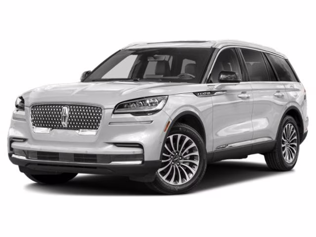 2023 Pristine White Metallic Tri-Coat Lincoln Aviator Reserve RWD SUV