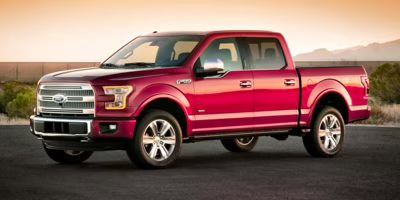 2016 Blue Ford F-150 Lariat RWD Truck