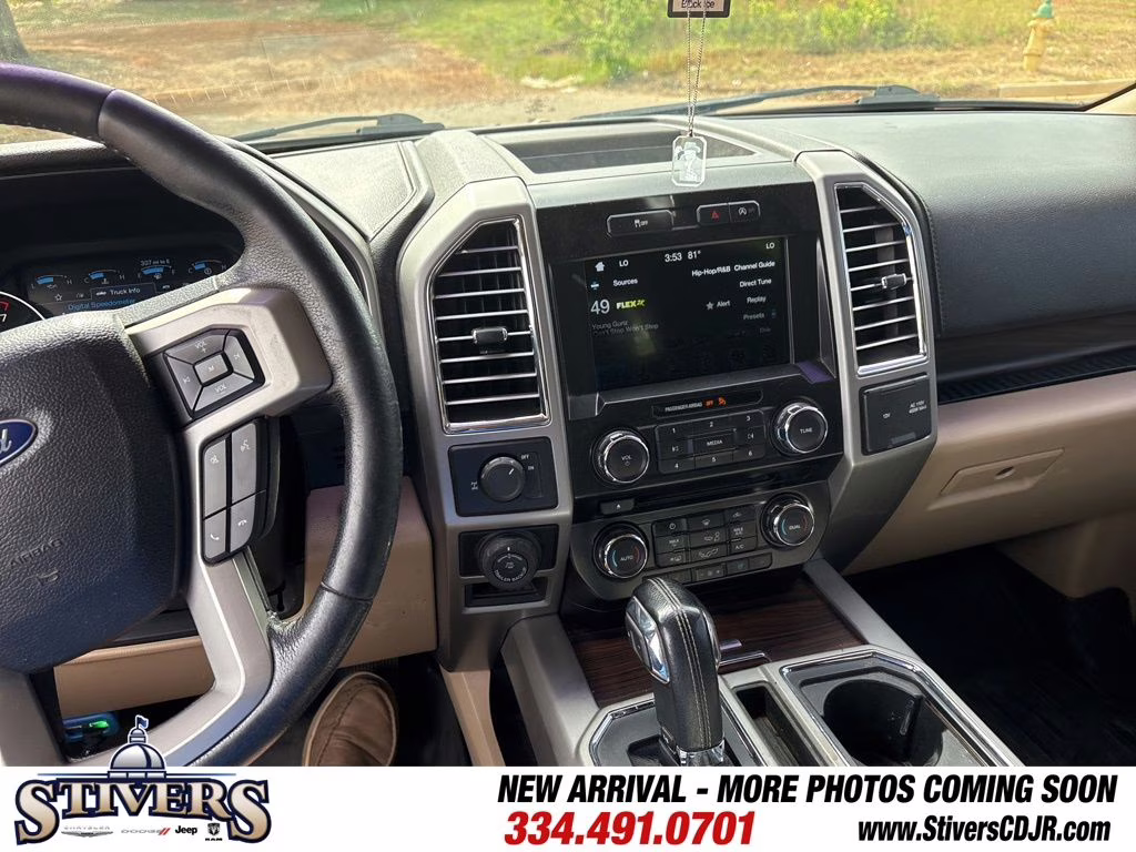 2016 Blue Ford F-150 Lariat RWD Truck