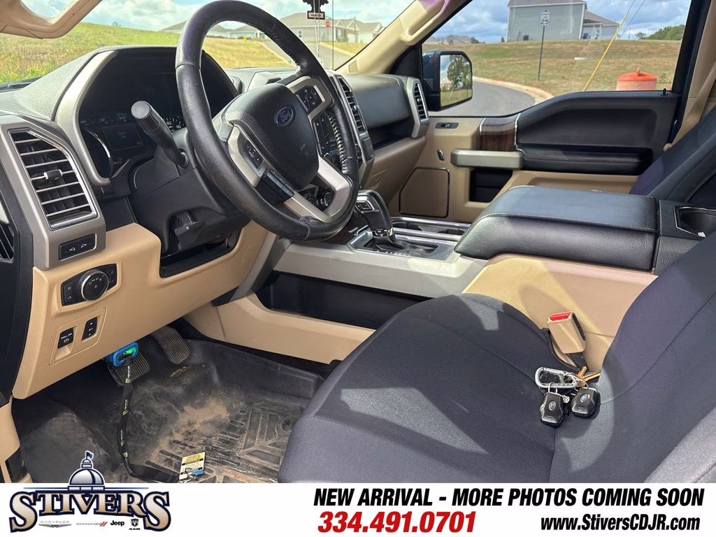 2016 Blue Ford F-150 Lariat RWD Truck