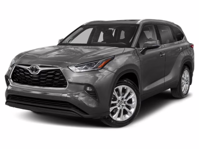 2021 Gray Toyota Highlander Limited FWD SUV