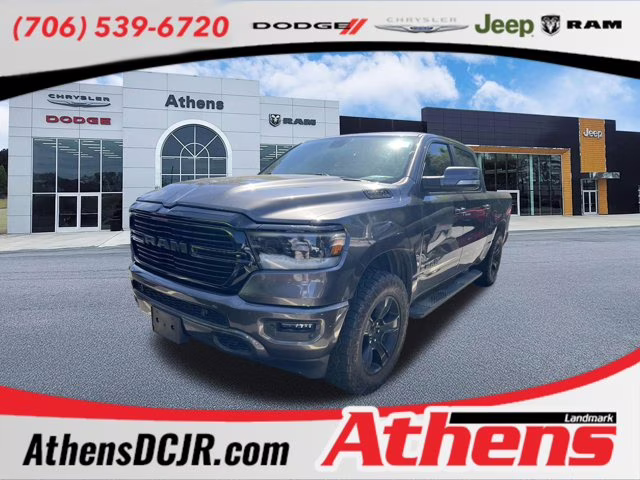 2020 Granite Crystal Metallic Clearcoat Ram 1500 Big Horn 4X4 Truck