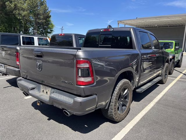 2020 Granite Crystal Metallic Clearcoat Ram 1500 Big Horn 4X4 Truck