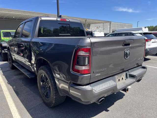 2020 Granite Crystal Metallic Clearcoat Ram 1500 Big Horn 4X4 Truck