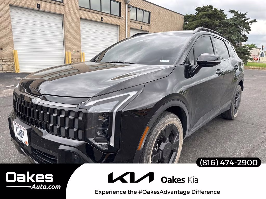 2026 Ebony Black Kia Sportage X-Line AWD SUV