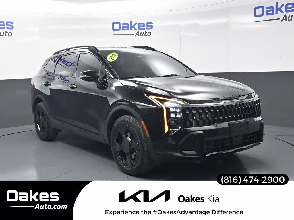 2026 Ebony Black Kia Sportage X-Line SUV