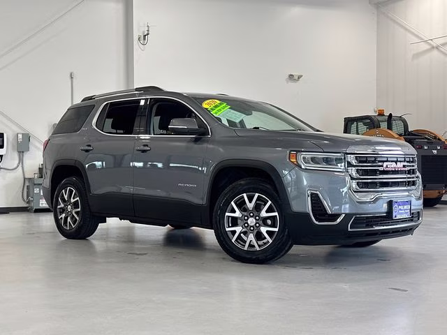 2020 Satin Steel Metallic GMC Acadia SLE AWD SUV