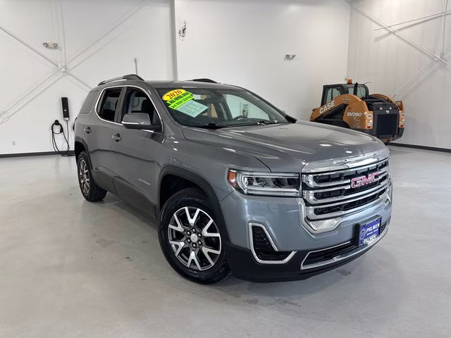 2020 Satin Steel Metallic GMC Acadia SLE AWD SUV