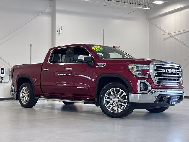 2019 Red Quartz Tintcoat GMC Sierra 1500 SLT 4X4 Truck