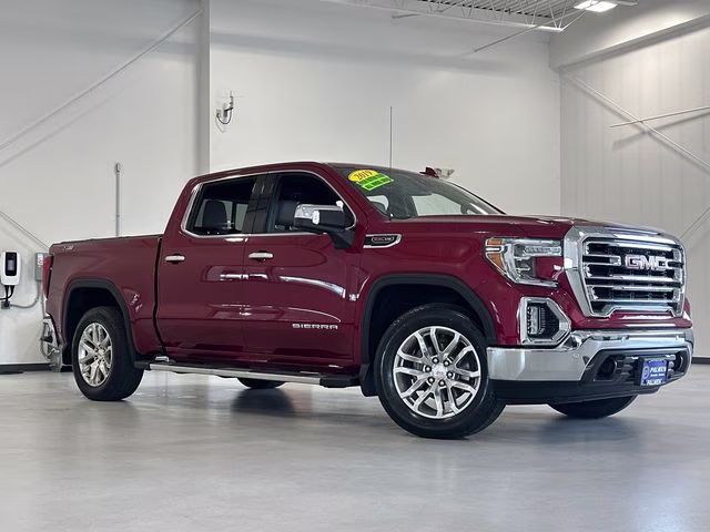 2019 Red Quartz Tintcoat GMC Sierra 1500 SLT 4X4 Truck
