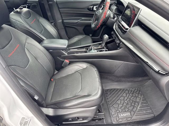 2023 Bright White Clearcoat Jeep Compass Trailhawk 4X4 SUV