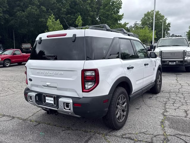 2025 Oxford White Ford Bronco Sport Big Bend 4X4 SUV