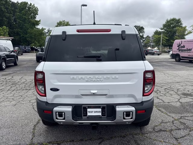 2025 Oxford White Ford Bronco Sport Big Bend 4X4 SUV