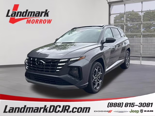 2023 Portofino Gray Hyundai Tucson N Line AWD SUV