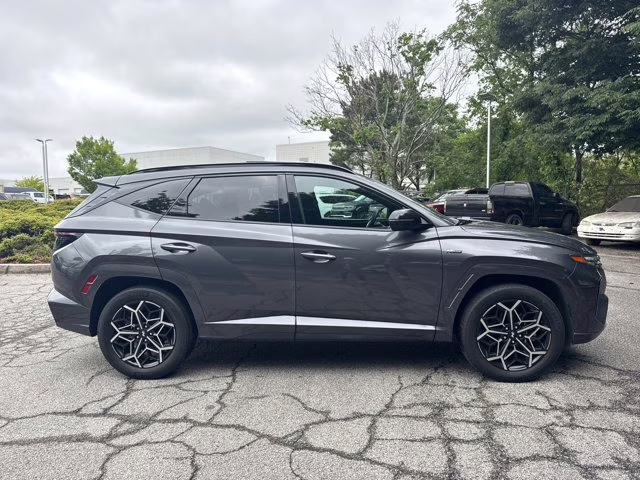 2023 Portofino Gray Hyundai Tucson N Line AWD SUV