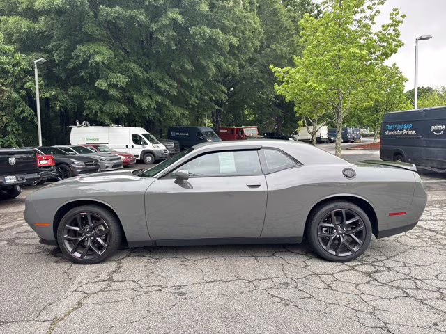 2023 Destroyer Gray Clearcoat Dodge Challenger SXT RWD Coupe