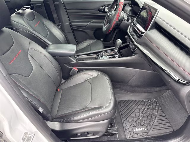 2023 Bright White Clearcoat Jeep Compass Trailhawk 4X4 SUV