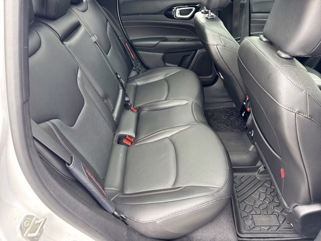 2023 Bright White Clearcoat Jeep Compass Trailhawk 4X4 SUV