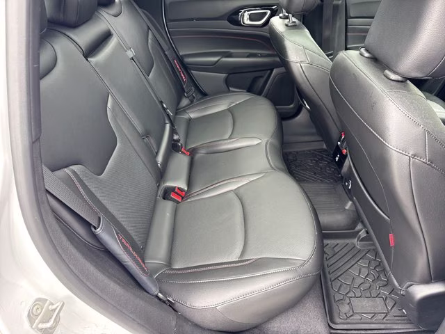 2023 Bright White Clearcoat Jeep Compass Trailhawk 4X4 SUV