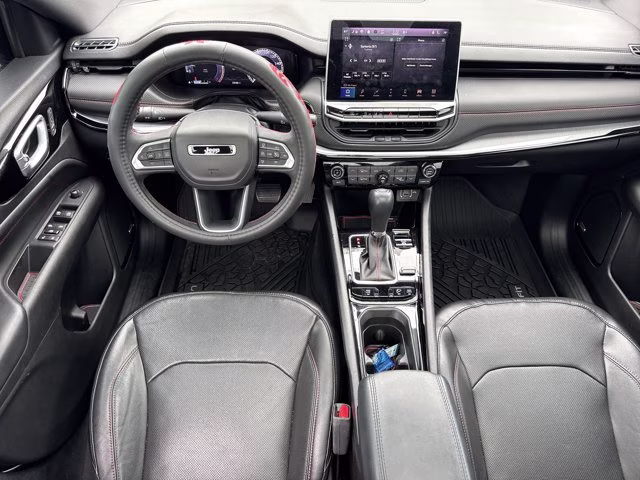 2023 Bright White Clearcoat Jeep Compass Trailhawk 4X4 SUV
