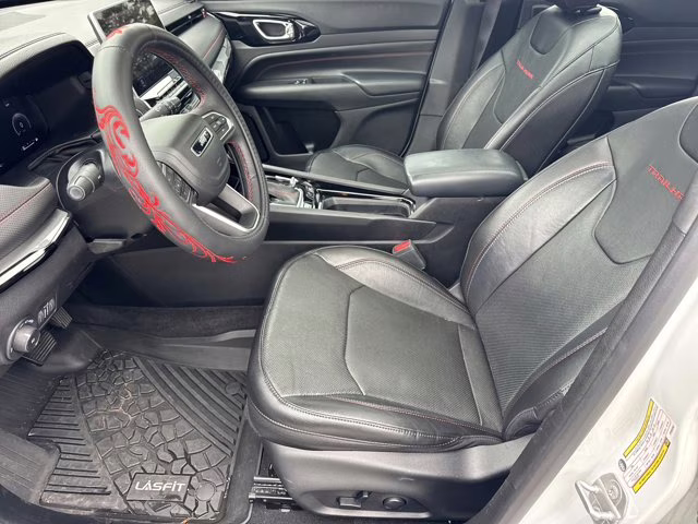 2023 Bright White Clearcoat Jeep Compass Trailhawk 4X4 SUV
