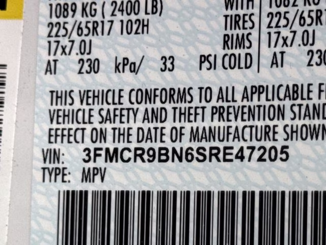 2025 Oxford White Ford Bronco Sport Big Bend 4X4 SUV