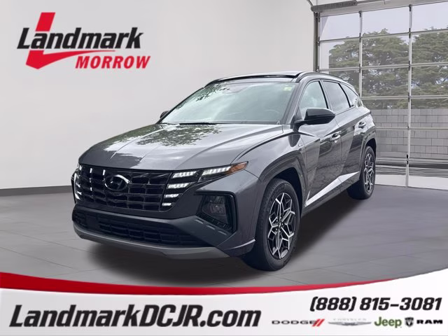2023 Portofino Gray Hyundai Tucson N Line AWD SUV