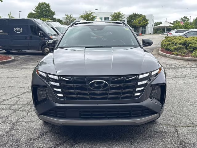 2023 Portofino Gray Hyundai Tucson N Line AWD SUV