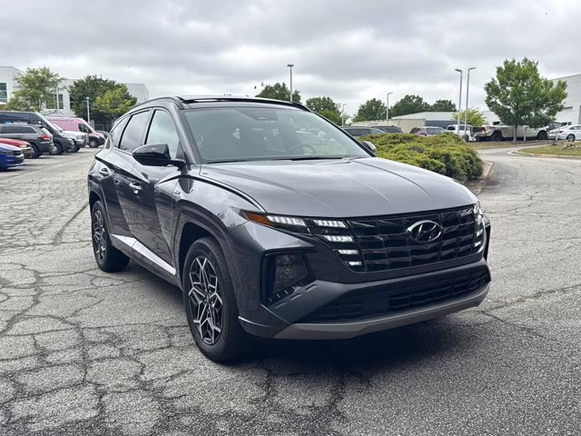2023 Portofino Gray Hyundai Tucson N Line AWD SUV