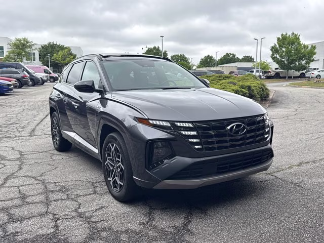 2023 Portofino Gray Hyundai Tucson N Line AWD SUV