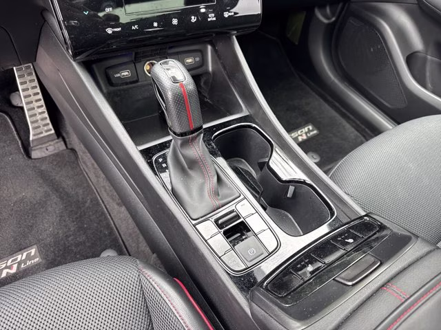 2023 Portofino Gray Hyundai Tucson N Line AWD SUV