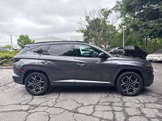 2023 Portofino Gray Hyundai Tucson N Line AWD SUV